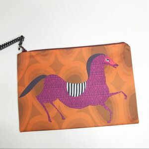 Yumidoko Digital Horse‎ Print Fuchsia Orange